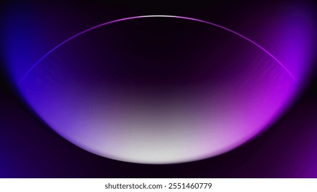 Fondo de degradado Abstractas futurista con brillo púrpura y azul