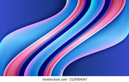 futuristic abstract light gradient purple blue pink colored creative dynamic background for social media banners