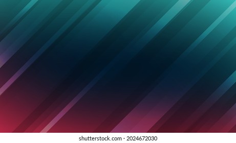 Futuristic Abstract Light Multicolor Dynamic Gradient Diagonal Stripes Background. Good For Banner, Landing Page, Frame Or Motion