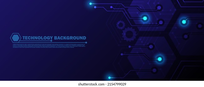 Líneas abstractas y puntos futuristas conectan el fondo. tecnología de conexión de datos digitales y concepto de big data fondo azul EP.8.hi-tech concepto de comunicación innovación ilustración vectorial 