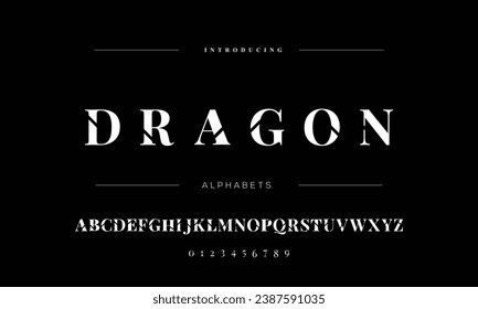 Futuristic abstract modern techno font, abstract geometric sci fi bold display letter set, stencil clean stencil mono spaced futuristic typeface