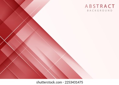 futuristic abstract modern transparent diagonal red shading lines background