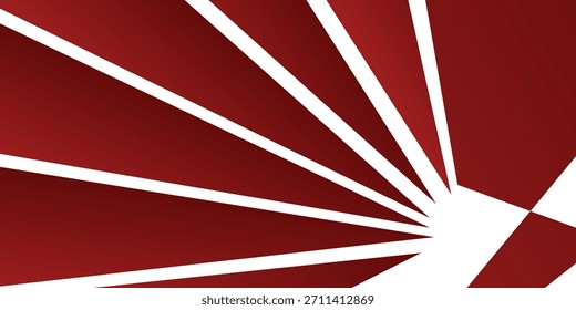 Fondo 3D abstracto futurista rojo, gris y negro. Diseño geométrico de triángulo de papel superpuesto. Moderna ilustración de fondo de papel superpuesto. Vector Eps10