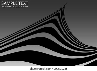 Futuristic abstract space vector background - Contemporary vector background illustration