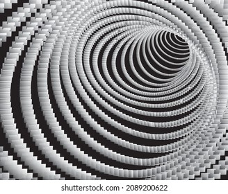 Futuristic abstract Spiral Design Element. Abstract vector image