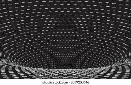Futuristische abstrakte Spiral Design Element. Abstraktes Vektorbild