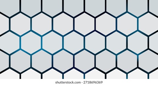 Fondo abstracto futurista del hexágono blanco 3D de la tecnología. Medicina y biotecnología. Vector ilustración de stock.