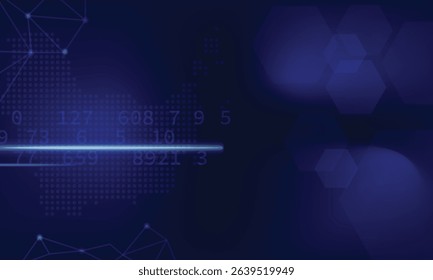 Futuristic abstract technology cybernetic circuit background isolated