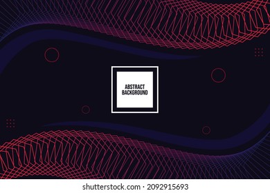 futuristic abstract wavy flow lines background