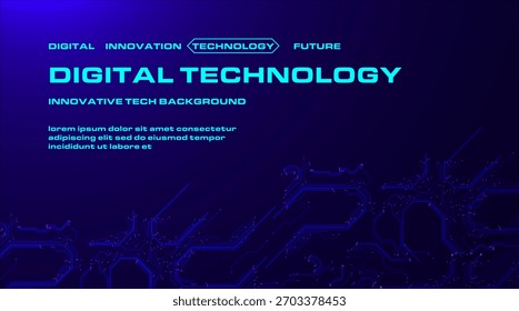 Panel de Tecnología de IA futurista con corrientes de circuito Abstractas