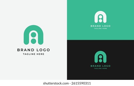 Futuristic AI Theme Letter A Logo – Bold Abstract Tech Symbol for Software, Business, and Brand Identity Design