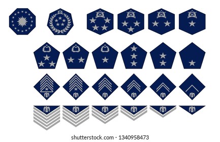 futuristic air force ranks and insignias