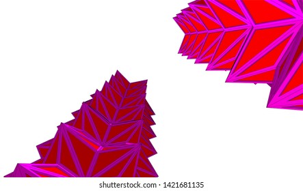 
Futuristic architecture, vector 3d illustration
