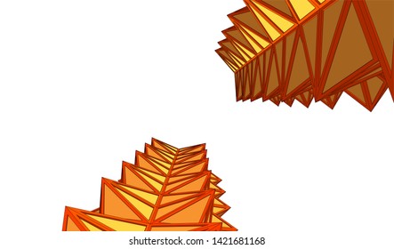 
Futuristic architecture, vector 3d illustration