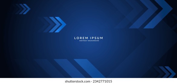 Futuristic arrow background vector illustration. business and science banner