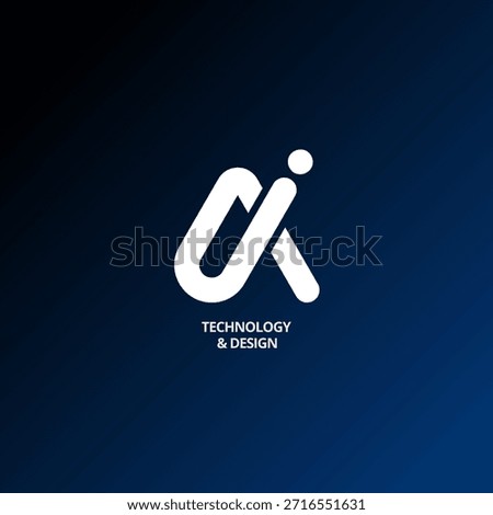 Futuristic Artificial Intelligence and Robotics Concept: Digital Transformation and AI Business Innovation Illustration