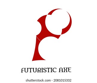 Formas De Logotipo Futurista Ax Simple