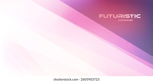 A futuristic background with abstract geometric shapes in pink and white. Clean lines and a dynamic layout create a sleek, modern design, perfect for digital projects, presentations, and branding.