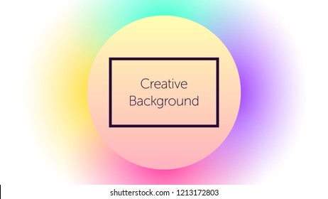 Futuristic background with circle and light. Creative background for landing page, banner and cover, poster and presentation. Modern template for graphic design. Vector Eps10