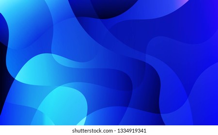 Futuristic Background With Color Gradient Geometric Shape. For Your Design Ad, Banner, Cover Page. Vector Illustration.