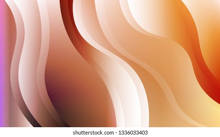 Futuristic Background With Color Gradient Geometric Shape. For Your Design Ad, Banner, Cover Page. Vector Illustration.