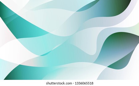 Futuristic Background With Color Gradient Geometric Shape. For Futuristic Ad, Booklets. Vector Illustration.