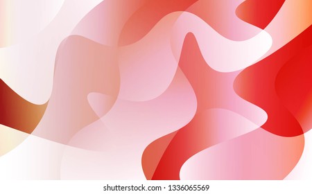 Futuristic Background With Color Gradient Geometric Shape. For Futuristic Ad, Booklets. Vector Illustration.