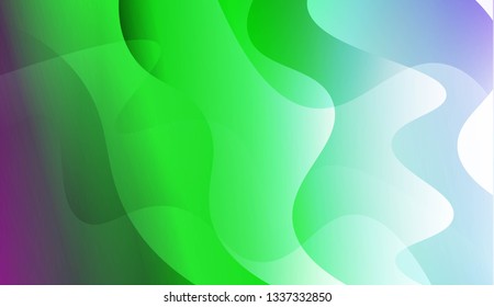 Futuristic Background With Color Gradient Geometric Shape. For Futuristic Ad, Booklets. Vector Illustration.