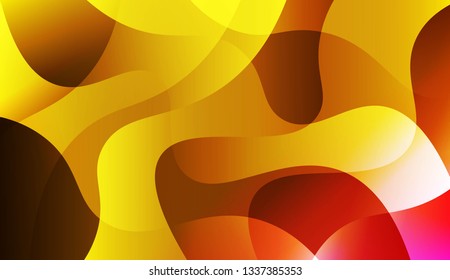 Futuristic Background With Color Gradient Geometric Shape. For Futuristic Ad, Booklets. Vector Illustration.
