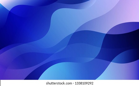 Futuristic Background With Color Gradient Geometric Shape. For Cover Page, Landing Page, Banner. Vector Illustration with Color Gradient.