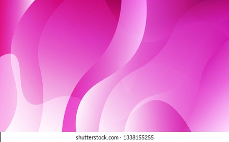Futuristic Background With Color Gradient Geometric Shape. For Design Flyer, Banner, Landing Page. Vector Illustration.