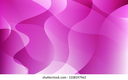 Futuristic Background With Color Gradient Geometric Shape. For Design Flyer, Banner, Landing Page. Vector Illustration.