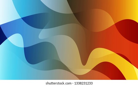 Futuristic Background With Color Gradient Geometric Shape. For Elegant Pattern Cover Book. Vector Illustration