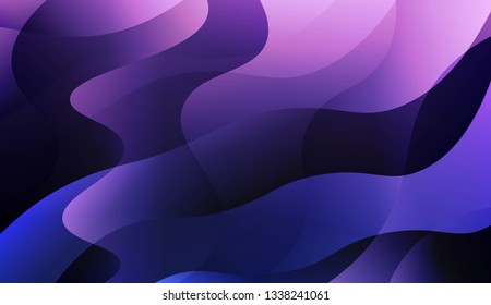 Futuristic Background With Color Gradient Geometric Shape. For Your Design Wallpapers Presentation. Vector Illustration with Color Gradient.