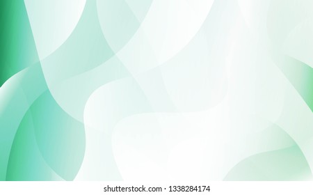 Futuristic Background With Color Gradient Geometric Shape. For Design Flyer, Banner, Landing Page. Vector Illustration.