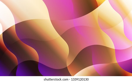 Futuristic Background With Color Gradient Geometric Shape. For Creative Templates, Cards, Color Covers Set. Vector Illustration with Color Gradient.