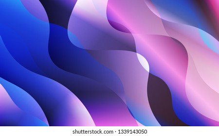Futuristic Background With Color Gradient Geometric Shape. For Creative Templates, Cards, Color Covers Set. Vector Illustration with Color Gradient.