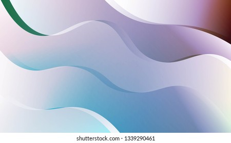 Futuristic Background With Color Gradient Geometric Shape. For Futuristic Ad, Booklets. Vector Illustration.
