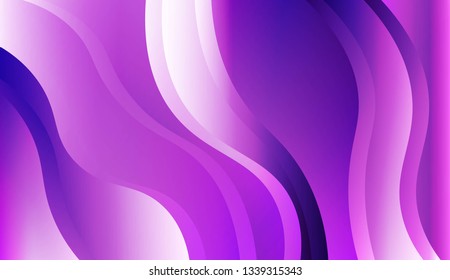 Futuristic Background With Color Gradient Geometric Shape. For Your Design Ad, Banner, Cover Page. Vector Illustration.