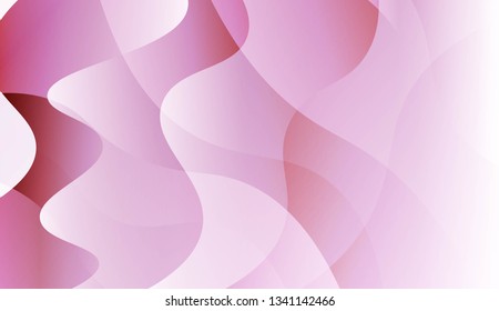 Futuristic Background With Color Gradient Geometric Shape. For Elegant Pattern Cover Book. Vector Illustration