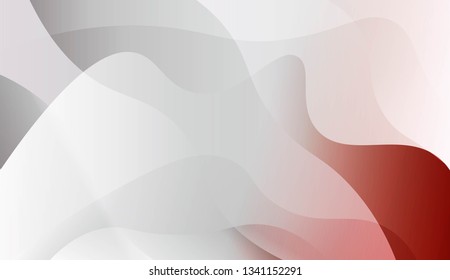 Futuristic Background With Color Gradient Geometric Shape. For Design Flyer, Banner, Landing Page. Vector Illustration.