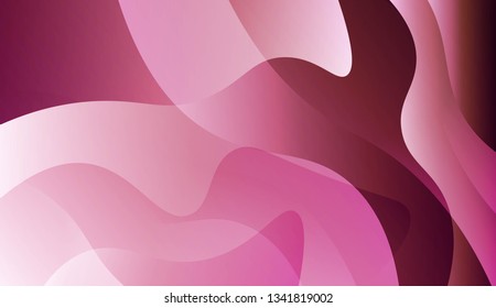 Futuristic Background With Color Gradient Geometric Shape. For Cover Page, Landing Page, Banner. Vector Illustration with Color Gradient.