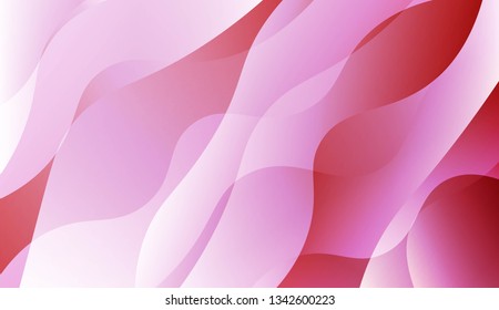 Futuristic Background With Color Gradient Geometric Shape. For Design Flyer, Banner, Landing Page. Vector Illustration.