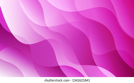 Futuristic Background With Color Gradient Geometric Shape. For Design Flyer, Banner, Landing Page. Vector Illustration.