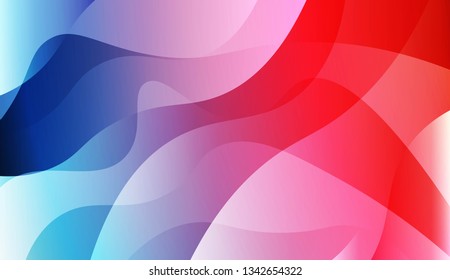 Futuristic Background With Color Gradient Geometric Shape. For Elegant Pattern Cover Book. Vector Illustration