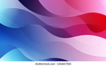 Futuristic Background With Color Gradient Geometric Shape. For Elegant Pattern Cover Book. Vector Illustration