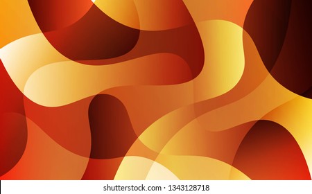 Futuristic Background With Color Gradient Geometric Shape. For Your Design Ad, Banner, Cover Page. Vector Illustration.