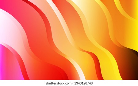 Futuristic Background With Color Gradient Geometric Shape. For Futuristic Ad, Booklets. Vector Illustration.