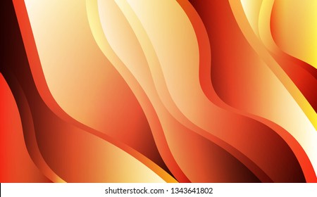 Futuristic Background With Color Gradient Geometric Shape. For Your Design Ad, Banner, Cover Page. Vector Illustration.
