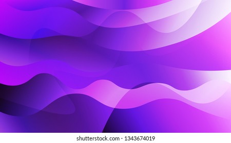 Futuristic Background With Color Gradient Geometric Shape. For Creative Templates, Cards, Color Covers Set. Vector Illustration with Color Gradient.